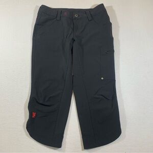 Chrome Industries Pants Women’s Cargo Capri Black Cycling Sz XS Bike Commuter